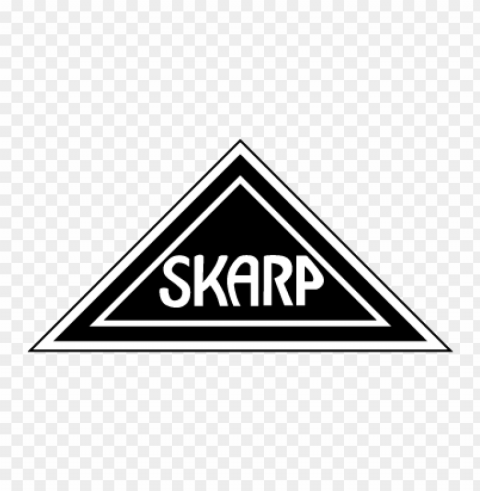 if skarp current vector logo Isolated Icon in Transparent PNG Format