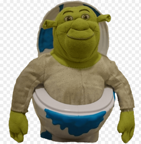 if yall wanna meme the shrek coming out the toilet - shrek Transparent PNG images complete package