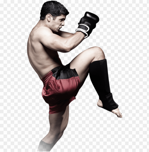 if you want to be the best you must train with the - muay thai ma Transparent Background Isolated PNG Design Element
