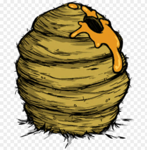 igantic beehive full - giant bee hive dont starve PNG transparent designs for projects