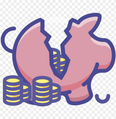iggy bank computer icons saving money - savi Isolated Icon in Transparent PNG Format
