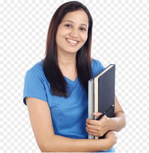 iiht kalkaji test of english as a - indian student with books Clear PNG pictures bundle