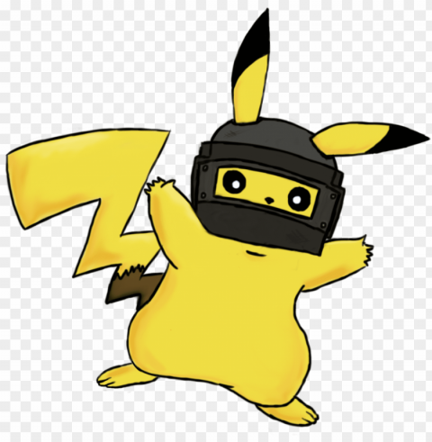 ikachu with a level 3 pubg helmet level 3 pikachu - emoji de pub PNG icons with transparency