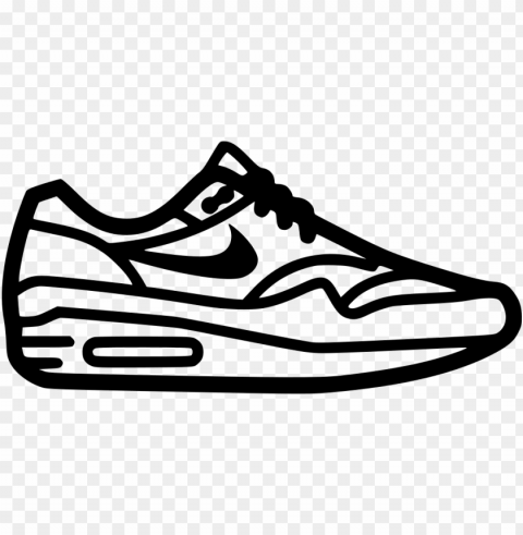 ike airmax svg icon free download - nike shoe icon PNG graphics with alpha transparency bundle