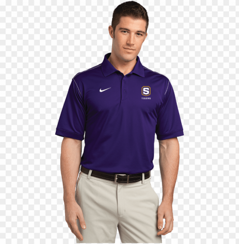 ike dri-fit swoosh pique polo - nike golf dri fit sport swoosh pique polo HighResolution Isolated PNG with Transparency