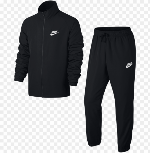 ike sportswear woven track suit mens - nike tracksuits Isolated Element with Transparent PNG Background