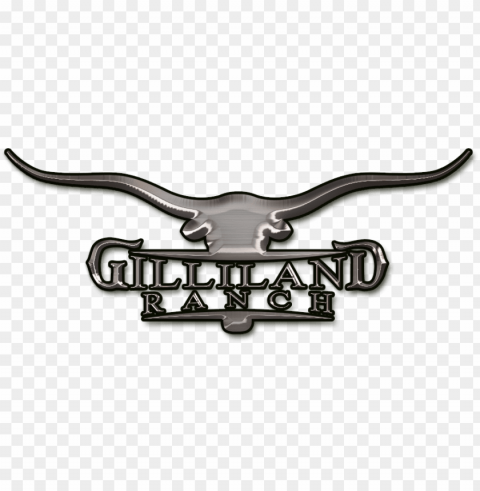 illiland ranch raising premium registered texas longhorns - ranch texas logo Clean Background Isolated PNG Object