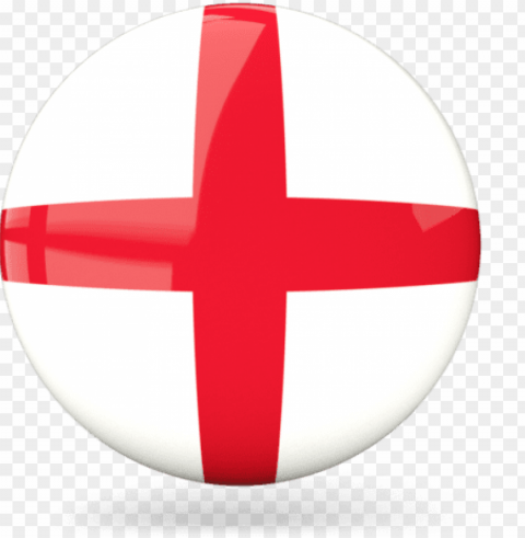 illustration of flag of england - england round flag PNG images for printing