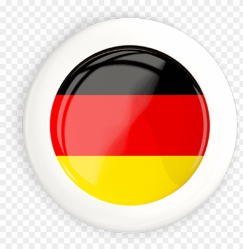 illustration of flag of germany - germany flag logo round HighQuality Transparent PNG Isolated Art