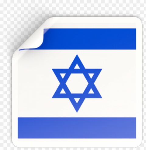 illustration of flag of israel PNG graphics with alpha transparency bundle
