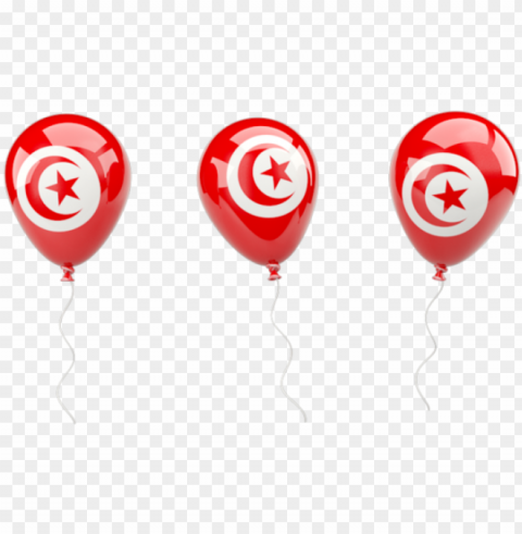 illustration of flag of tunisia - philippine flag balloo Isolated Artwork in HighResolution Transparent PNG