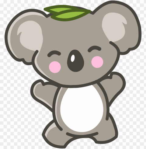 i'm koala - cartoo PNG images with alpha transparency wide collection