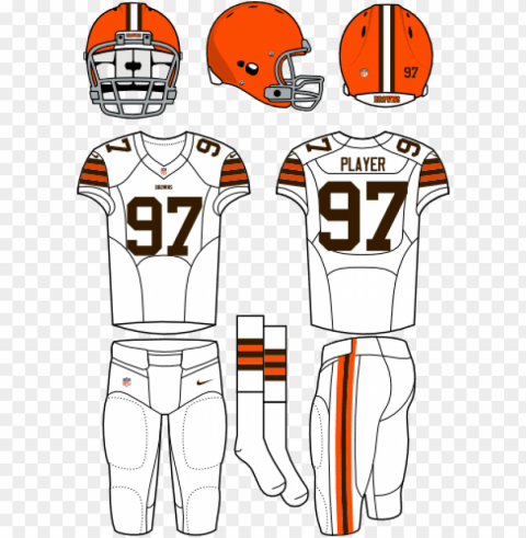 i'm selling decal sheet for the cleveland browns electric - cleveland browns new uniform home PNG format with no background PNG transparent with Clear Background ID 5f40e2ef