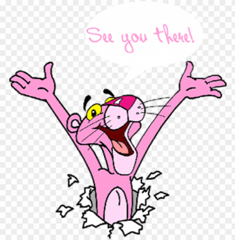 i'm trying to get rid of inspector clouseau's favorite - pink panther table mat Transparent PNG Isolated Artwork