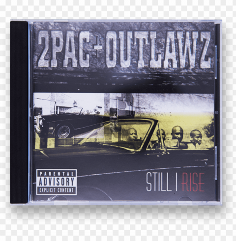 image - 2pac & outlawz still i rise cd PNG with transparent bg