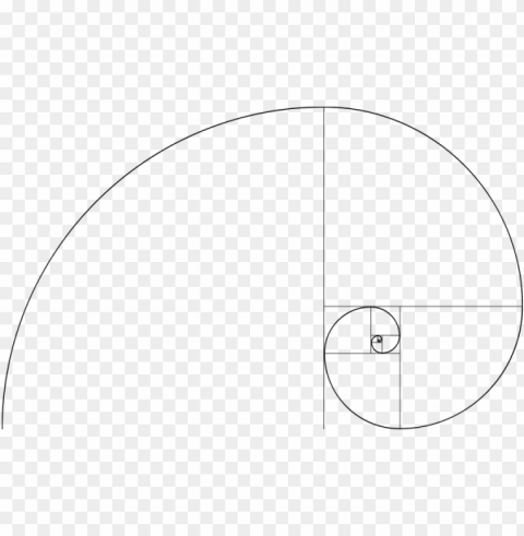 image - fibonacci spiral - svg - golden spiral Clear PNG graphics free