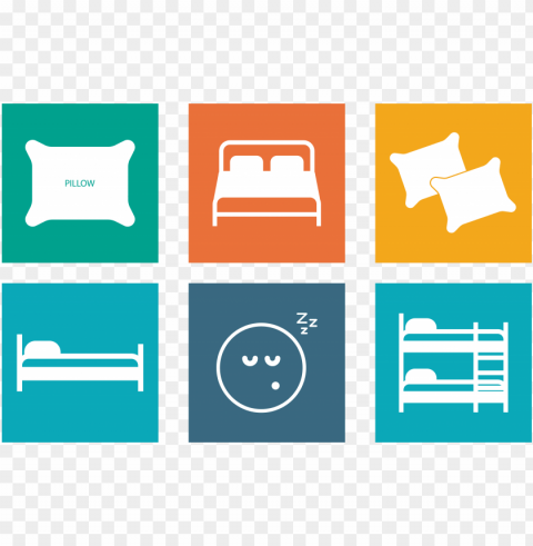 image free stock bedding pillow icon bed picture collection - pillow icon Isolated Item on Clear Background PNG