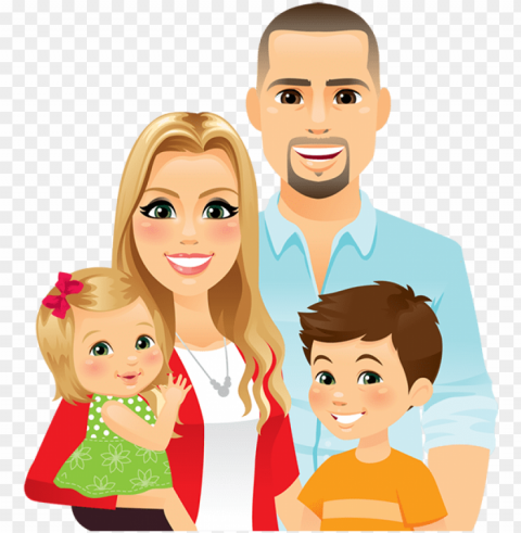 image gallery of family clipart 4 people 2 daughters - family of 4 clipart PNG graphics with clear alpha channel