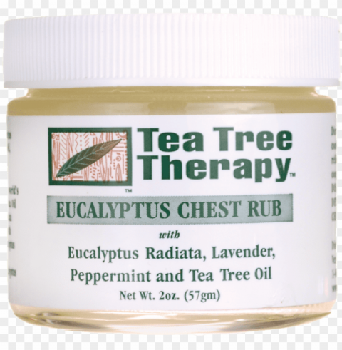image is loading tea tree therapy eucalyptus chest - tea tree therapy chest rub eucalyptus - 2 oz Clean Background Isolated PNG Graphic