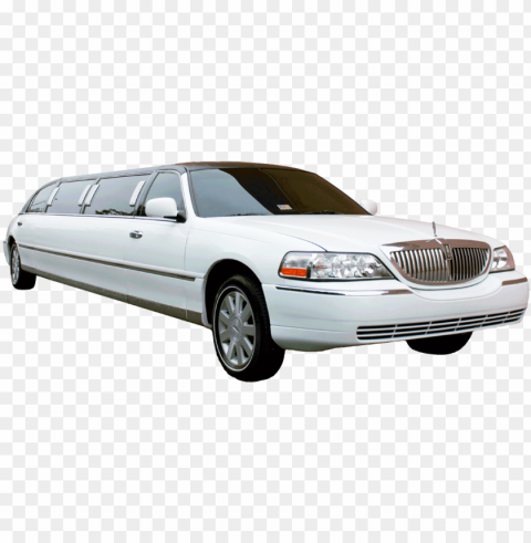 image of a white lincoln town car stretch limo with - lincoln town car limousine PNG images with no background assortment