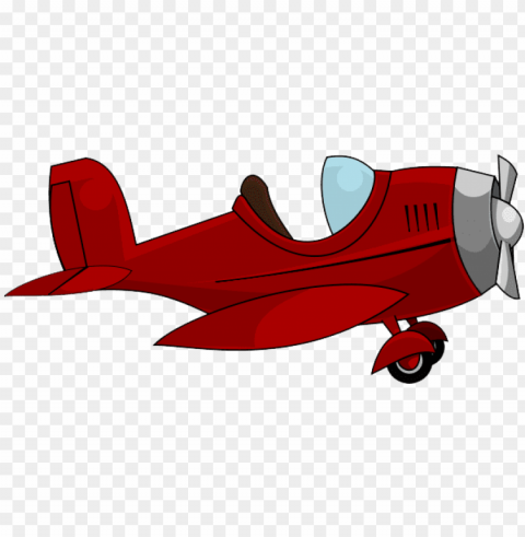  of biplane clipart old fashioned plane clipart - cartoon plane PNG Image with Transparent Isolated Graphic Element