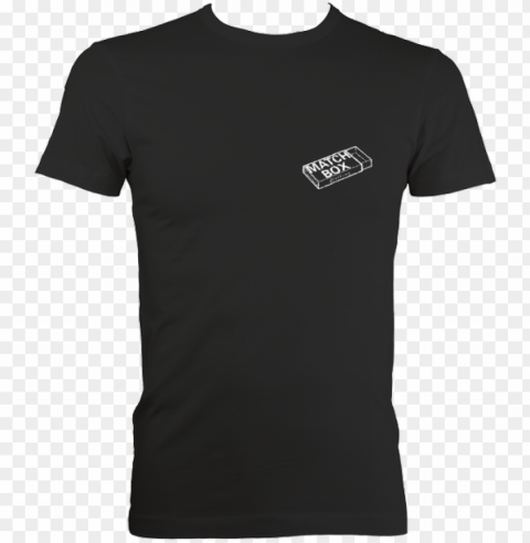  of plain black matchbox fitted t-shirt - shirt PNG Image with Transparent Isolated Graphic Element