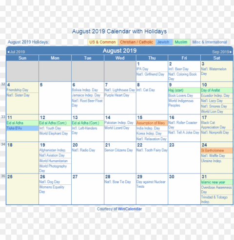 image result for august calendar - december 2018 holiday calendar PNG files with transparent canvas extensive assortment