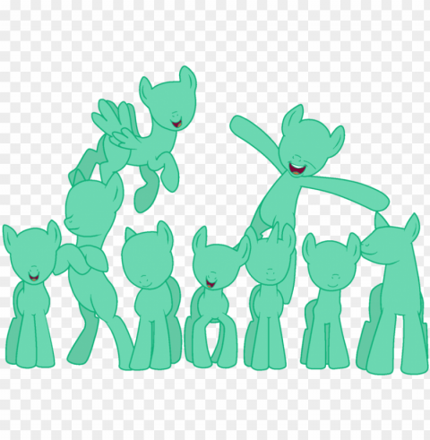 image result for group mlp base group bases mlp base - mlp group base ms paint HighQuality Transparent PNG Isolation