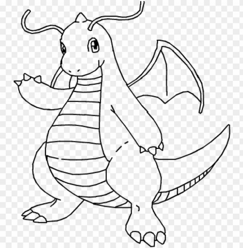 image result for pokemon dragonite coloring pages coloring - pokemon coloring pages dragonite Transparent pics