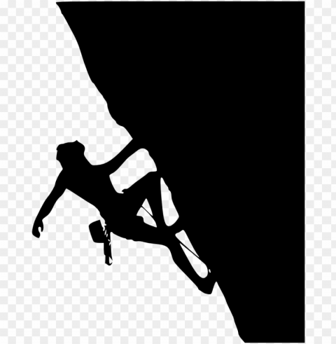 image result for rock climbing clip art - rock climbing silhouette PNG for digital design