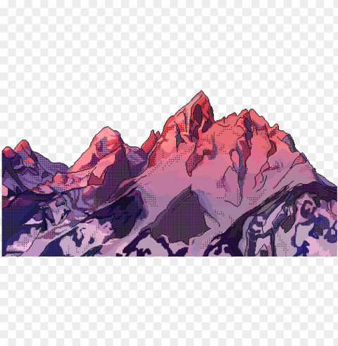 image result for watercolor aesthetic transparent - mountain transparent PNG with no bg