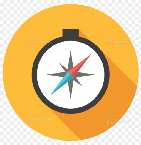  set128x128 pxcompass icon - compass circle icon PNG Image Isolated with High Clarity