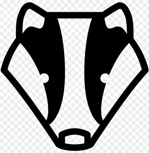 image stock badger clipart badger face - honey badger ico PNG transparent elements compilation
