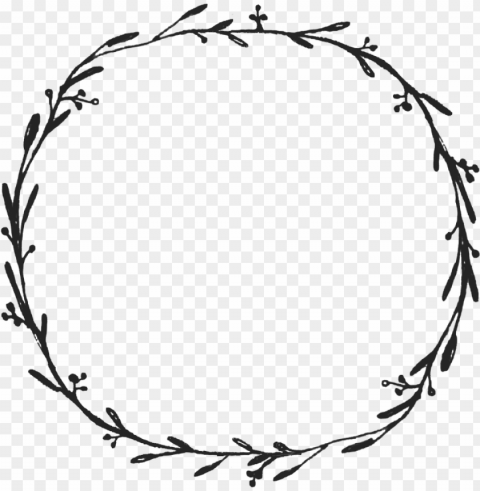  transparent dropbox free graphics diy ideas pinterest - black and white floral wreath PNG Image with Isolated Transparency