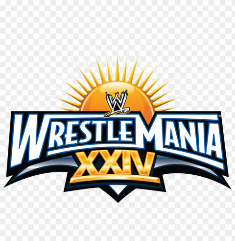image wm24 pro wrestling wiki divas knockouts - wwe wrestlemania 24 logo PNG with clear background extensive compilation