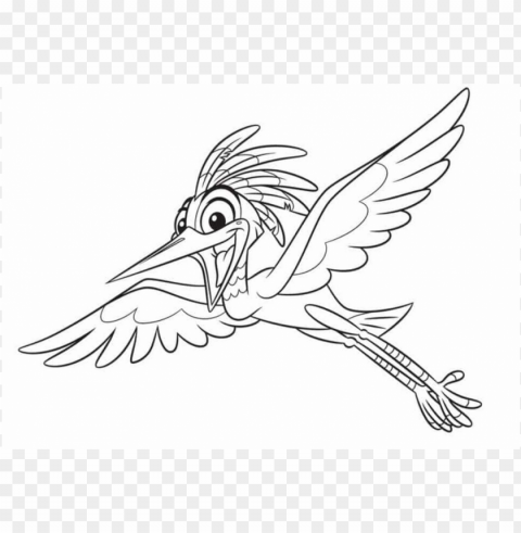 dibujos faciles Pájaro Transparent Background Isolated PNG Design