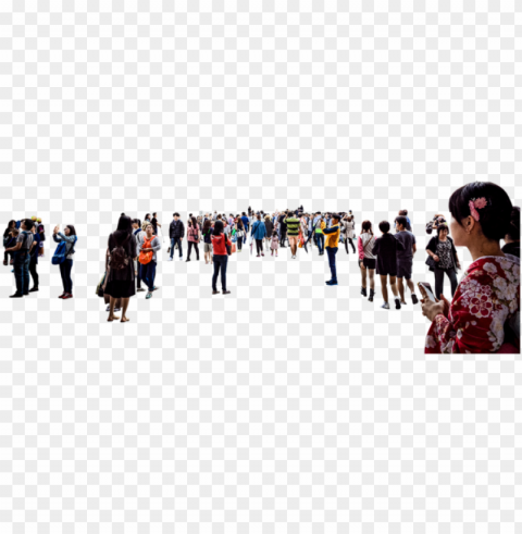 images - asian people group PNG Image Isolated on Transparent Backdrop