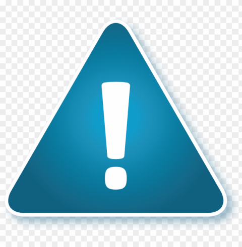 Images For Warning Icon - Attention Icon Blue Clear Background PNG Isolated Design Element