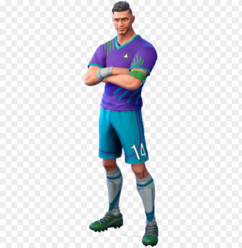 images - icon - featured - - fortnite soccer skin PNG Image with Transparent Background Isolation