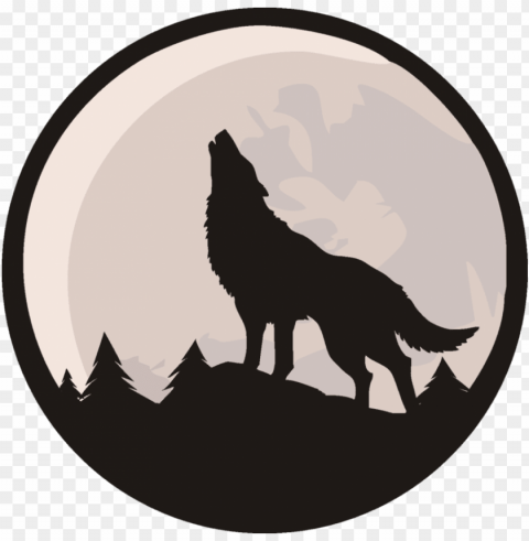 images of angry wolf vector - howling wolf logo Clean Background Isolated PNG Object