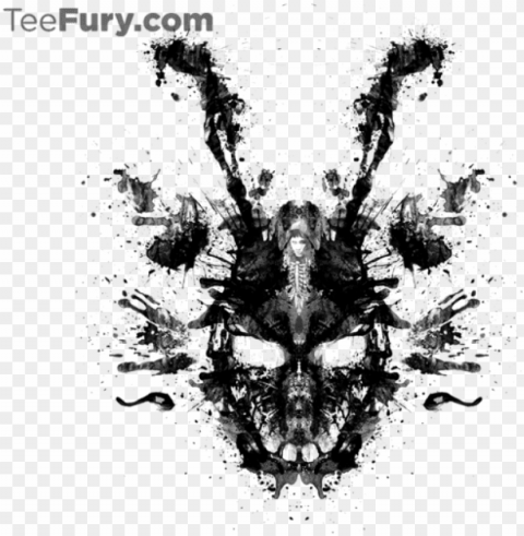imaginary inkblot - frank donnie darko art PNG pictures with no backdrop needed