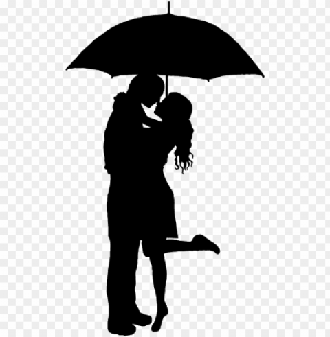 imgs for silhouette little girl blowing bubbles - umbrella silhouette couple kiss High-resolution transparent PNG images