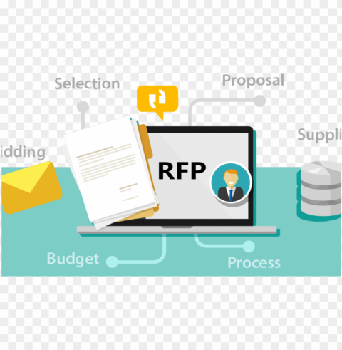 in an rfp - rfp icon Transparent Background PNG Isolated Element