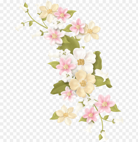 in by disturbedkorngirl on digital - flores colores pasteles Transparent PNG pictures archive