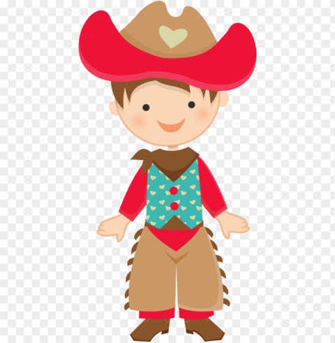 in by mili on mimi - dibujos de niños vaqueros PNG Isolated Design Element with Clarity