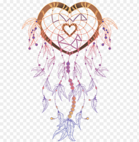 in order to offer a wider selection of merchandise - love dream catcher drawi PNG Image Isolated with HighQuality Clarity