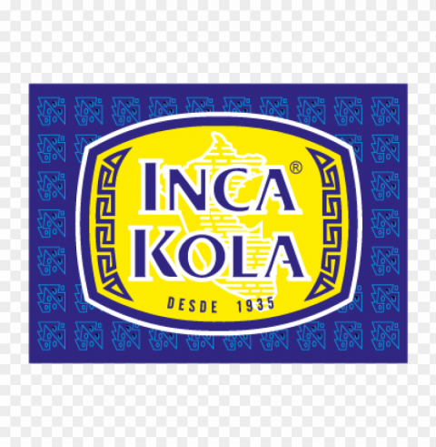 inca kola vector logo free download CleanCut Background Isolated PNG Graphic