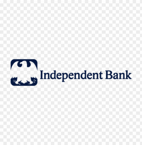 independent bank corporation vector logo Clean Background Isolated PNG Graphic Detail