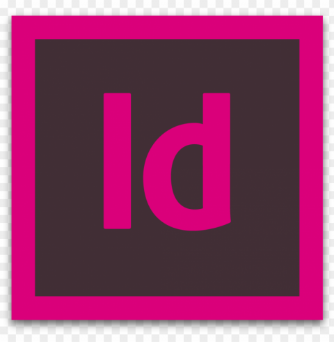 indesign logo PNG Image with Transparent Isolated Graphic Element