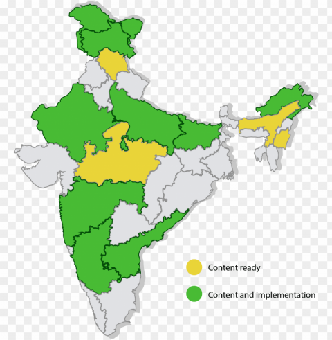 india - india map only state Free transparent PNG